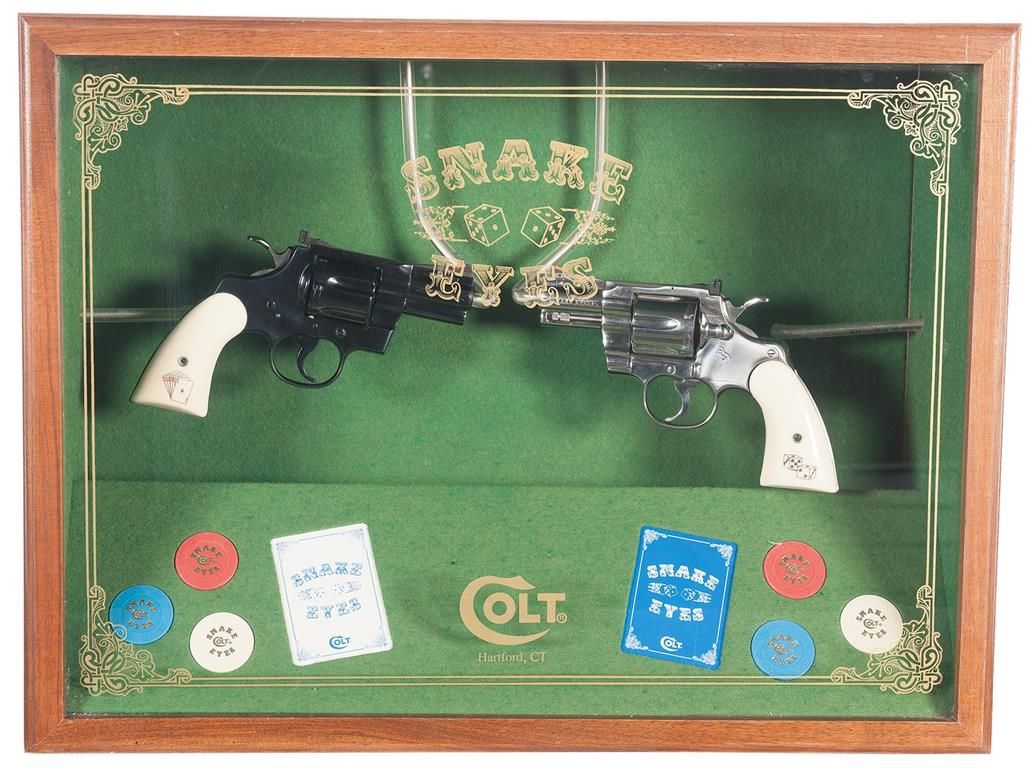 Cased Pair of Colt Python