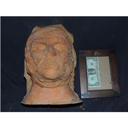 STITCHED TOGETHER FACES UNRELEASED FULL HEAD MASK MASTER FOAM FILLED LATEX