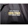 Image 2 : RARE STAR TREK DEEP SPACE NINE FIRST SEASON CAST JACKET WITH FULL SPACE STATION ON REAR
