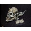 Image 2 : VAMPIRE DEMON SKULL MASK WITH BAT EARS WEARABLE
