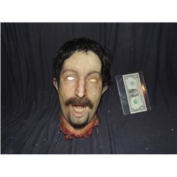 PIRATES OF THE CARIBBEAN ON STRANGER TIDES SCREEN USED SEVERED HEAD 1