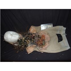 PIRATES OF THE CARIBBEAN DEAD MAN'S CHEST AT WORLD'S END SCREEN USED HERO COWL WITH MAKE UP