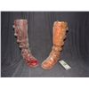 Image 1 : DAREDEVIL FOAM FILLED URETHANE BOOTS BEN AFFLECK UNUSED BUT FROM PRODUCTION NO RESERVE!