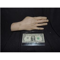 DEXTER SCREEN USED VICTIM SEVERED BODY PART 5 SEEN IN ICE BLOCK DURING SEASON 2