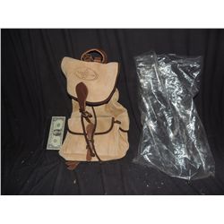 RARE ALL LEATHER STAN WINSTON BACK PACK GIVEN TO DEPARTMENT HEADS