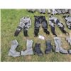 Image 2 : HUGE LOT OF SCI/FI SPACE COSTUME PARTS INC PANTS BOOTS GLOVES AND GAUNTLETS