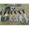 Image 3 : HUGE LOT OF SCI/FI SPACE COSTUME PARTS INC PANTS BOOTS GLOVES AND GAUNTLETS