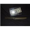 Image 1 : DEXTER UNUSED & UNPAINTED RUBBER STUNT KNIFE NO RESERVE!