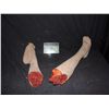 Image 1 : MATCHED PAIR OF LEGS WITH FEET & GORE AT STUMPS