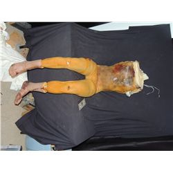 PIRATES OF THE CARIBBEAN DEAD MAN'S CHEST SCREEN USED BLOODY PIRATE CORPSE WITH LEGS
