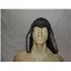 Image 1 : ANCIENT MONGOLIAN NORTHERN WATER TRIBE WARRIOR SCREEN USED HELMET WITH FUR FLAPS 1 NO RESERVE!