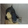 Image 2 : ANCIENT MONGOLIAN NORTHERN WATER TRIBE WARRIOR SCREEN USED HELMET WITH FUR FLAPS 3