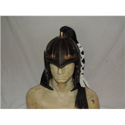 ANCIENT MONGOLIAN FIRE NATION WARRIOR SCREEN USED OPEN FACE HELMET 3 NO RESERVE!