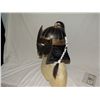 Image 2 : ANCIENT MONGOLIAN FIRE NATION WARRIOR SCREEN USED HELMET WITH BAT LIKE FACE SHIELD 2