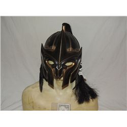 ANCIENT MONGOLIAN FIRE NATION WARRIOR SCREEN USED HELMET WITH BAT LIKE FACE SHIELD 4