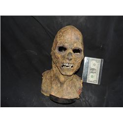 DANCE OF THE DEAD SCREAN USED ROTTEN ZOMBIE FULL HEAD MASK 1