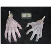 Image 1 : MATCHED PAIR OF ALIEN DEMON MONSTER CREATURE HANDS