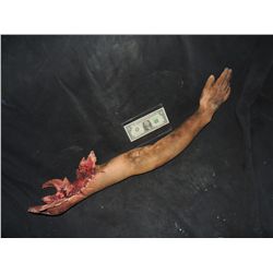 TORN OFF SILICONE ARM WITH EXCELLENT GORE AT SHOULDER