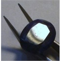 18.05 CARAT *HUGE* BLUE SAPPHIRE BEAUTIFUL OVAL CUT & FACETED PRECIOUS GEMSTONE!! GEMSTONE CAME OUT