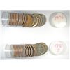 Image 2 : ( 2 ) 1976 KENNEDY HALF DOLLAR GEM BU ROLLS, ( 20 ) COINS EACH,  BICENTENNIAL