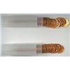 Image 2 : ( 2 ) ROLLS ( 50 COINS EACH OF 1953-P LINCOLN CENTS MS64-67 GEM REDS