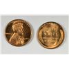 Image 2 : ( 1 ) ROLL ( 50 ) COINS 1944-P LINCOLN CENTS , MS-64-67 GEM REDS