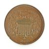 Image 2 : 1868 2 CENT PIECE, PCI EF-45  NICE!