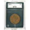 Image 1 : 1851 U.S. LARGE CENT, NFC XF-45 ORIGINAL
