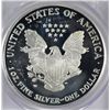 Image 3 : 2005-W PROOF SILVER AMERICAN EAGLE PCGS PR-70 D CAM