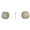 Image 1 : 1881 FINE, & 1865 VF 3 CENT NICKELS