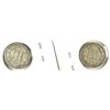 Image 2 : 1881 FINE, & 1865 VF 3 CENT NICKELS