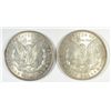 Image 2 : 2 MORGAN DOLLARS AU/BU