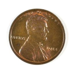 1913 LINCOLN CENT MS-65 RED BROWN