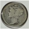 Image 1 : 1921-D MERCURY DIME GOOD