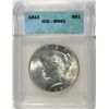 Image 1 : 1923 PEACE DOLLAR ICG MS61
