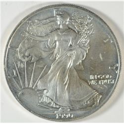 1990 SILVER AMERICAN EAGLE