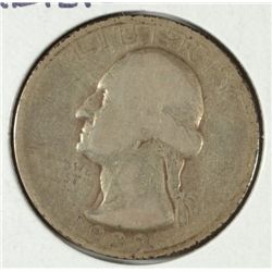 1932-S WASHINGTON QUARTER AG