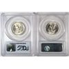 Image 2 : 1951-D PCGS MS65 & 1951-S PCGS MS65 WASHINGTON QUARTERS