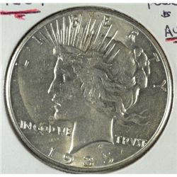 1935 PEACE DOLLAR AU55