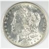 Image 1 : 1890-CC MORGAN SILVER DOLLAR, MS-64  WHITE, SCARCE