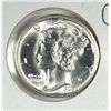 Image 1 : 1938-D MERCURY DIME, MS-66 FSB  BLAST WHITE