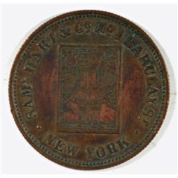 SAM HART + CO. PHILADELPHIA TOKEN RARE