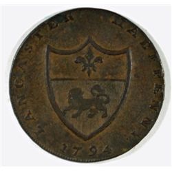 1794 LANCASTER TOKEN