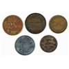 Image 2 : TOKENS: CHARLES MACARRA, CITRON DEPT STORE (2), CAMPBELL LINN DETROIT, 2 1/2