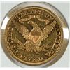 Image 2 : 1892 $5 GOLD LIBERTY XF
