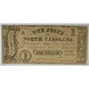 Image 1 : 1862 $1 STATE OF NORTH CAROLINA NOTE