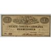 Image 1 : 1863 $1 STATE OF NORTH CAROLINA NOTE