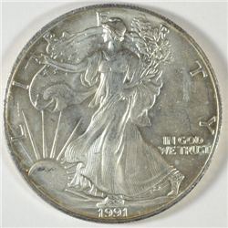 1991 SILVER AMERICAN EAGLE