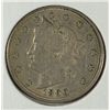 Image 1 : 1890 V-NICKEL VF/XF