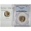 Image 1 : 1938-D MS65 & 1938 PCGS MS66 BUFFALO NICKELS